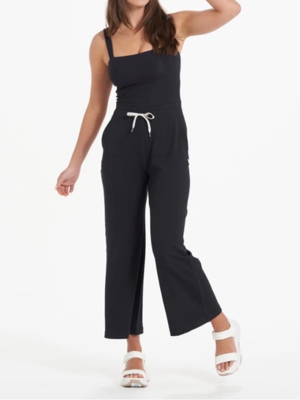 VUORI Mudra Jumpsuit in Black Size Medium - Picture 4 of 10